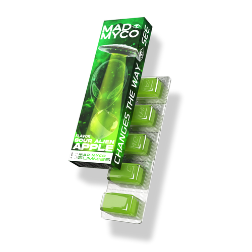 Mad Myco - Sour Green Apple Gummies